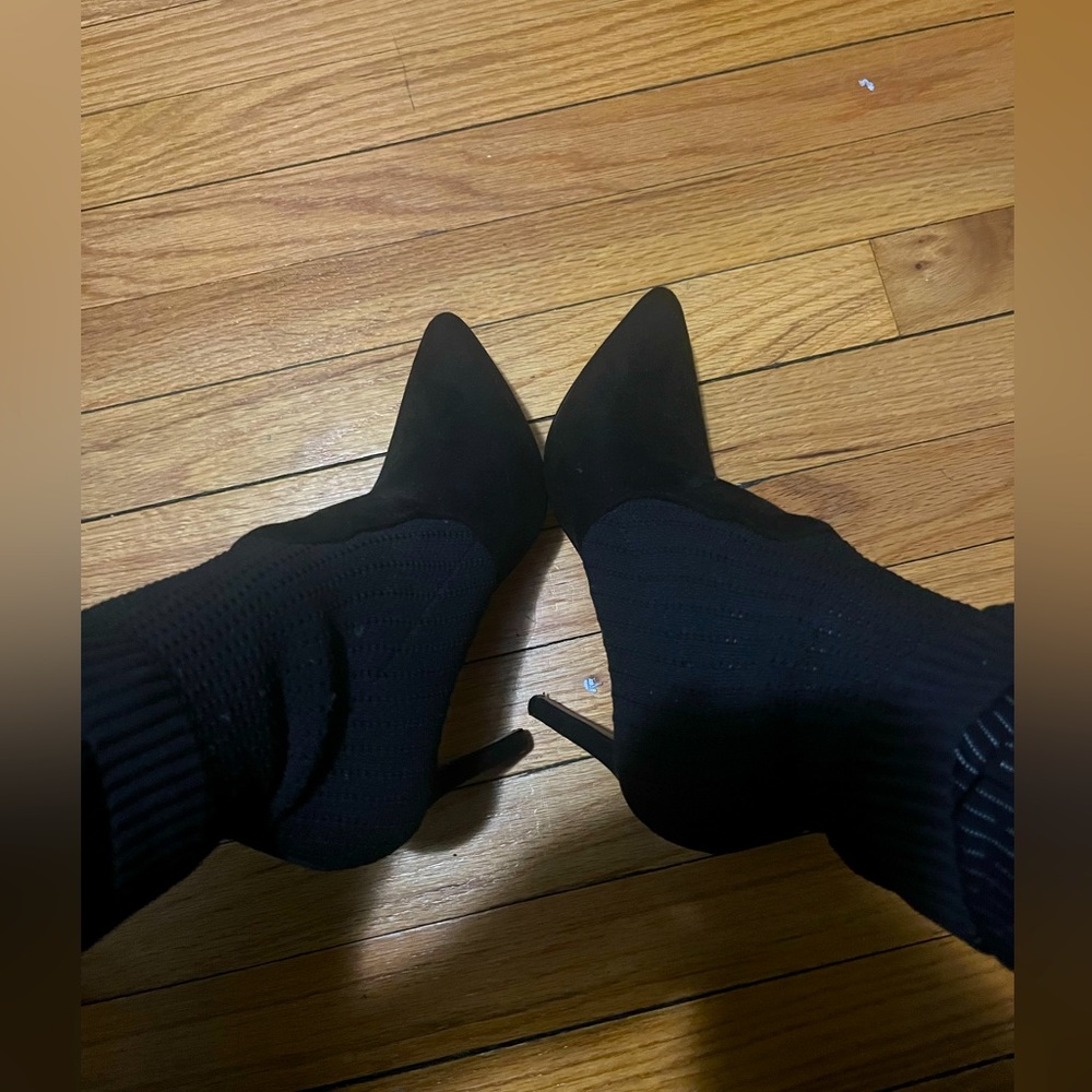 4-inch heel ankle boots